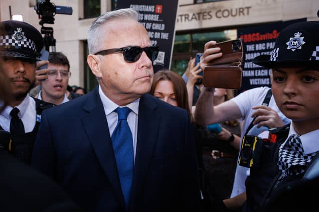 BBC newsreader Huw Edwards pleaded guilty in court.
