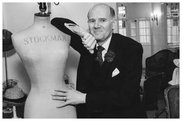 Fashion designer Peter Lewis-Crown who made clothes for royalty and society names, has died