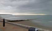 The body of a woman in her 70s has been found in water off of Shanklin Beach in the Isle of Wight. 