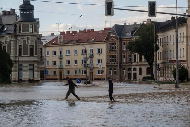 ‘Catastrophic’ floods have hit Central and Eastern Europe as Storm Boris continues to pummel the region. (Photo: AFP via Getty Images)