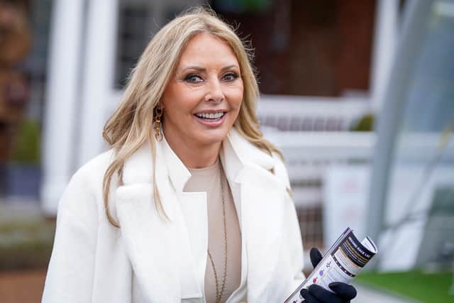 Carol Vorderman was recently rushed to hospital after a health scare.