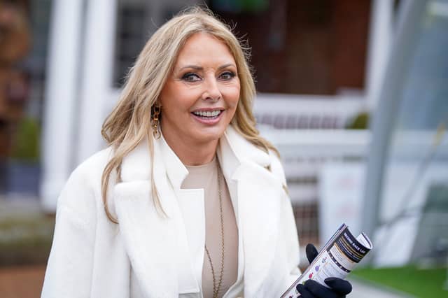 Carol Vorderman was recently rushed to hospital after a health scare.