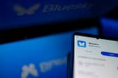 Bluesky has added millions of users in just a week. Photo: IAN LANGSDON/AFP via Getty Images