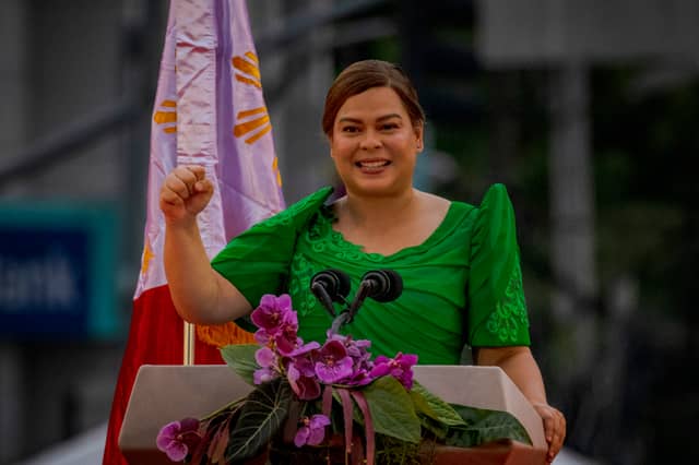 Vice president of the Philippines, Sara Duterte, has hired an assassin to kill the president, his wife and the House of Represenatives speaker - as a contingency measure for her own assassination.