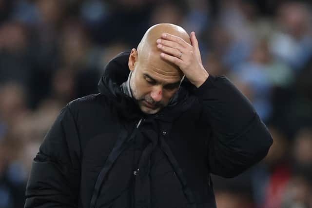 Guardiola Scratch Pep Guardiola explains the truth behind his head scratches