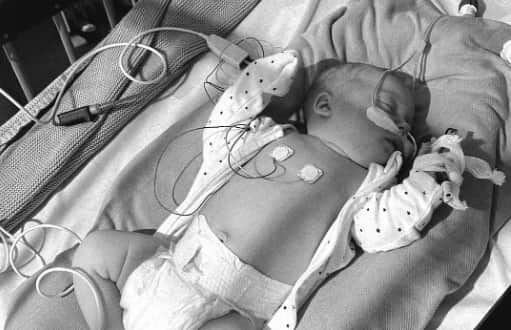The Traitors star Paul Gorton’s one-month-old son Cooper is still in hospital with bronchitis as his partner shares her fears that the couple won’t be home for Christmas. Photo by Instagram/@forgoodnesskate.