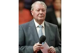 Alan Hughes, the former snooker announcer who has died 