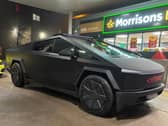 A Tesla Cybertruck was seized by police after being unlawfully driven on UK roads. 