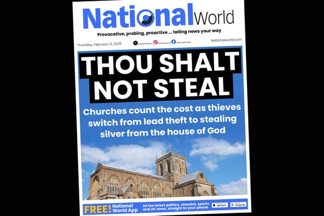 Church raid: Over half a million pounds of silver stolen from churches ...