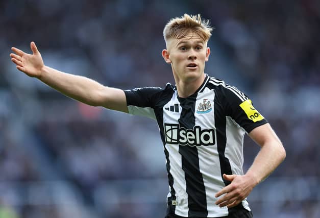 Newcastle United defender Lewis Hall has been injured since February.