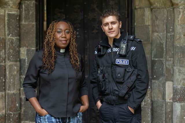 Chizzy Akudolu and Dylan Llewellyn return for series three of Beyond Paradise