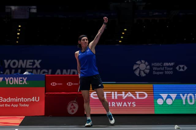 Gilmour earned only her second All England win of her career in the first round
