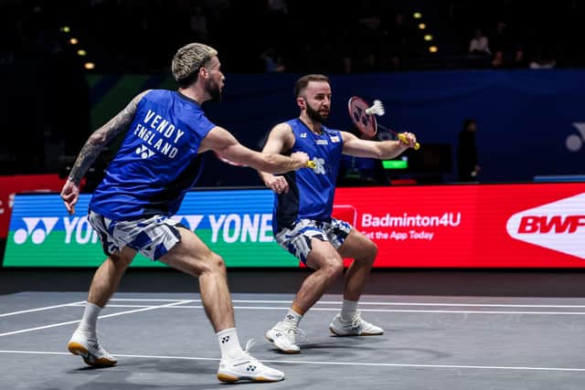 Lane and Vendy saw game points go by in the second game as they lost in straight sets