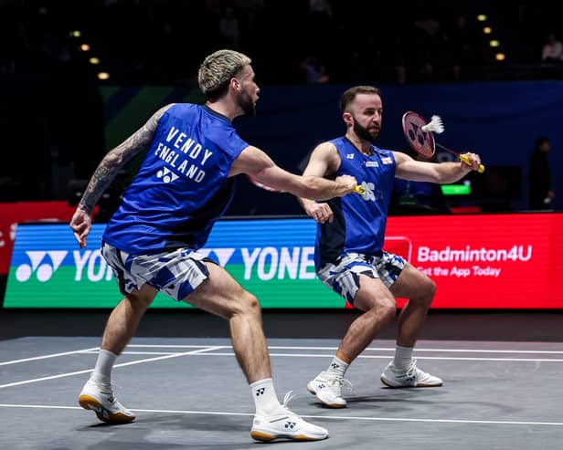 Lane and Vendy saw game points go by in the second game as they lost in straight sets