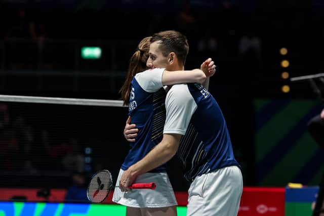 Greg and Jenny Mairs had never won an All England match prior to this year's tournament