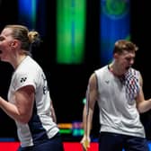 Delrue and Gicquel are seeded third in the mixed doubles draw