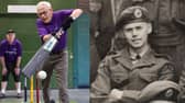 Mike Fisher, 91, is still playing cricket.