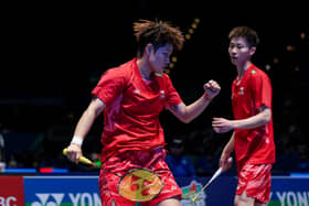 Huang and Jiang are on of six Chinese pairings or players facing off on Saturday