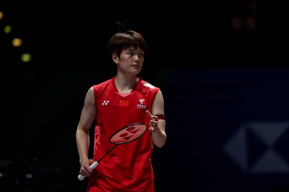 Wang Zhi Yi made it through as she chases a first All England title