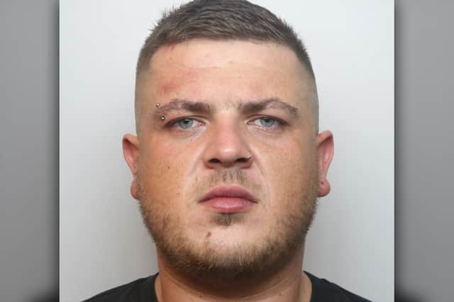 Ethan Walker, 28, of Stafford Road, Sheffield and formerly of Tideswell, in Derbyshire, has been jailed for 11 offences including causing serious injury by dangerous driving after ploughing his Tesla into a crowd of people while drunk at Tideswell Wakes in June 2023