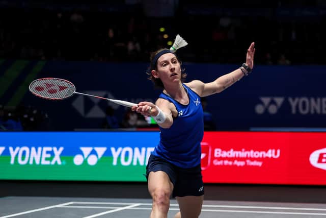 Gilmour is targeting a fourth Olympics, which would be a record for a women's singles player for Team GB