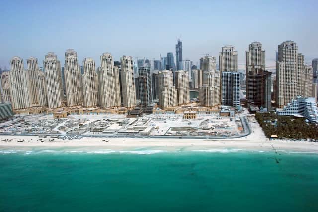 Dubai is a popular holiday destination with its beautiful beaches, sizzling temperatures and impressive skyline. (Photo: Getty Images)