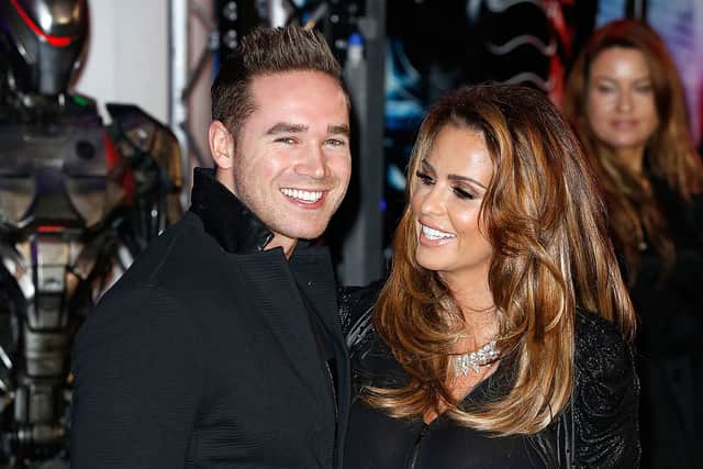Kieran Hayler with Katie Price