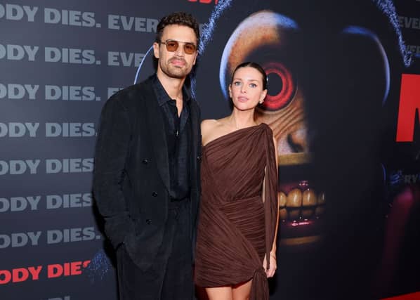 As Theo James becomes favourite to become next James Bond, who is his wife Ruth Kearney? R) Theo James and Ruth Kearney attend the Los Angeles Premiere Of Neon's "The Monkey" at Immanuel Presbyterian Church on February 13, 2025 in Los Angeles, California. Photo: Getty Images