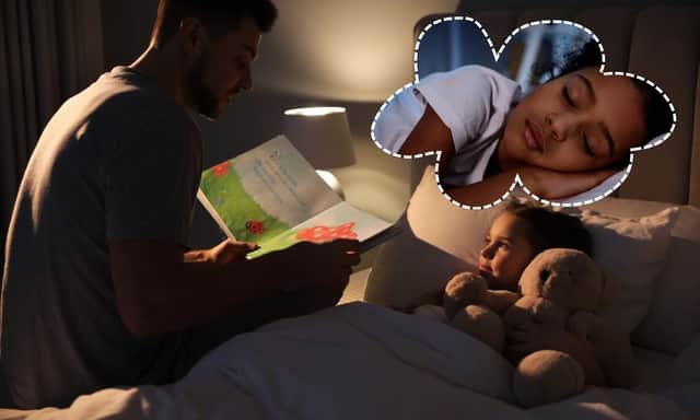 Bedtime stories can do much more than just improve a child's sleep