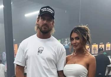 Former couple Shayne Jansen and Julie Theis, who both appeared on Netflix reality shows. Photo by Instagram/@julietheisofficial.