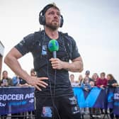 Sam Thompson has raise more than £600,000 so far for UNICEF as part of his Soccer Aid Match Ball Mission challenge. 