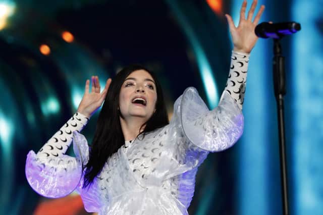 New Zealand singer Lorde