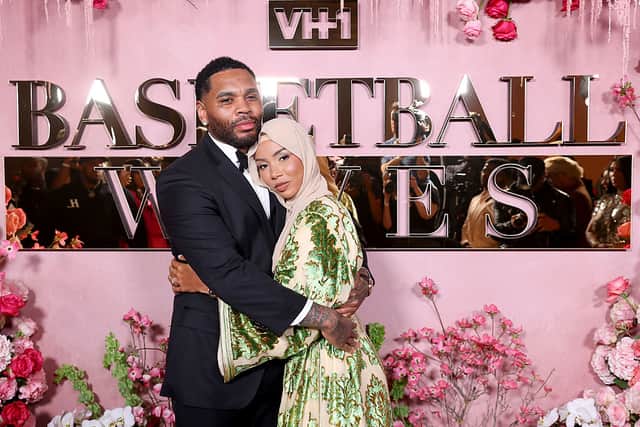 Basketball Wives star Brittany Renner says she and Kevin Gates divorced after 52 days of marriage. : (L-R) Kevin Gates and Brittany Renner attend the Basketball Wives LA Season 12 Premiere Tea Party at Hubble Studio on May 02, 2025 in Los Angeles, California. Photo: Getty Images for VH1
