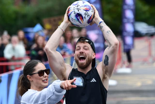 Sam Thompson has pulled out of playing in Soccer Aid 2025 after injuring his calf during his Match Ball Mission challenge
