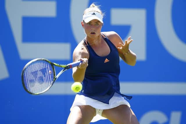 Reaching second round of Wimbledon Qualifying like a dream, says Emily ...