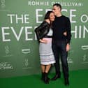 Laila Rouass and Ronnie O'Sullivan