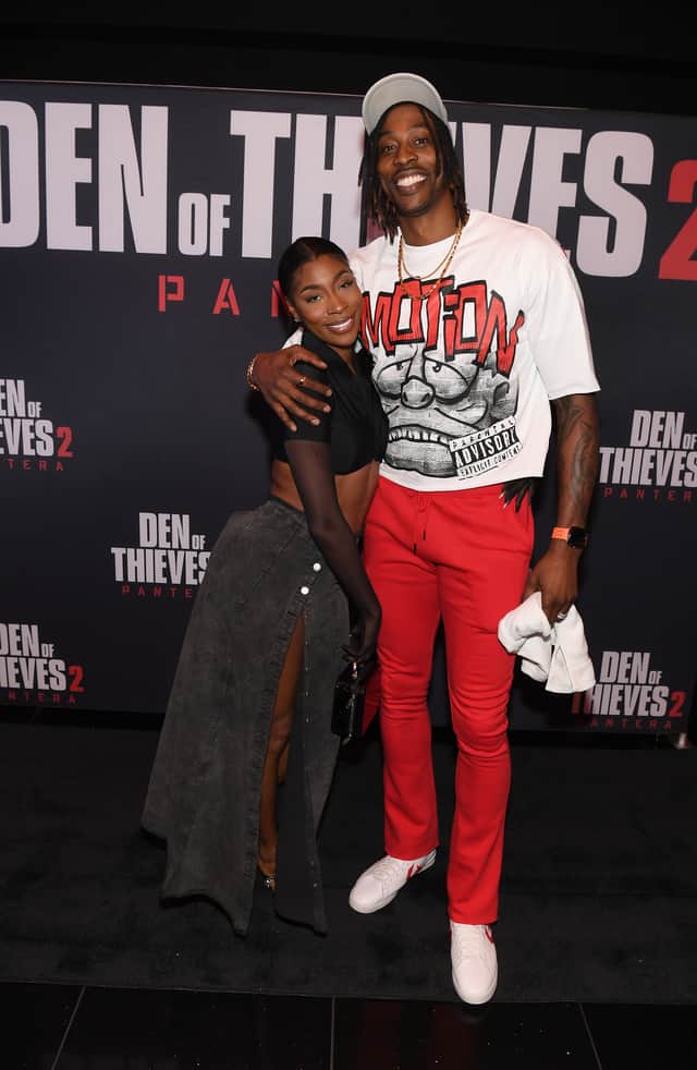 Reality star Amy Luciani and and basketball star Dwight Howard have split up and will be getting a divorce, just six months after they got married. Photo by Getty Images.