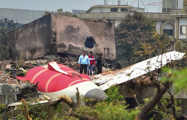 An initial analysis of the cockpit voice recorder recovered from the Air India flight that crashed last month has been revealed. (Photo: Getty Images)