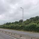 The A27 at Lancing