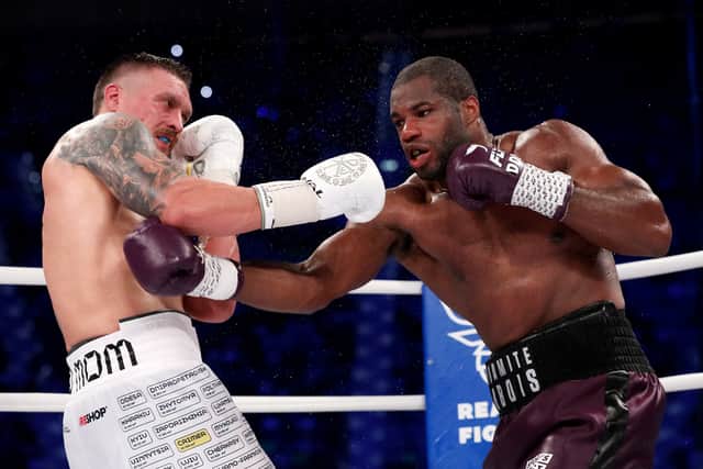 Oleksandr Usyk and Daniel Dubois will face of again in a huge boxing event at Wembley Stadium this weekend.