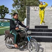 Actor and comedian Fish Venkat dies at 53 after suffering from severe kidney and liver failure. A motorcyclist rides past the statue of Pakistan's former cricket player Wasim Akram outside the Niaz Stadium in Hyderabad on June 12, 2025. Legendary Pakistan paceman Wasim Akram saluted on June 12 the "effort" of the artist who installed his statue outside a stadium that steered social media sarcasm. (Photo by Akram SHAHID / AFP)