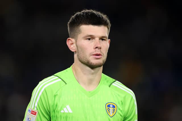 Illan Meslier’s future at Leeds United is uncertain.