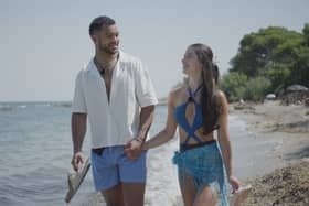 Love Island contestant Jamie Rhodes was rushed to hospital after being assessed by the medical team on the ITV reality show. 