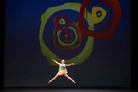 London City Ballet dancer Yuria isaka in Pictures at an Exhibition, which was at Birmingham Rep