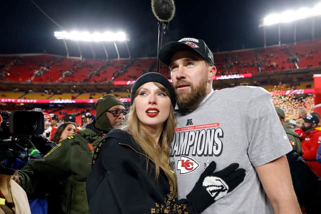 Taylor Swift will reveal more details about her 12th studio album The Life Of A Showgirl during an appearance on boyfriend Travis Kelce's podcast New Heights, which he hosts with brother Jason Kelce.