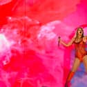  Taylor Swift announces album,  is she wearing a new orange lipstick, what does the colour mean, can you buy? Photo: Getty Images
