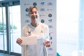 Louise Evans featured in the national finals at Play Your Way to Wimbledon, powered by Vodafone, which is the UK’s largest individual mass participation tennis competition and is delivered by Vodafone in partnership with the LTA and the All England Club.