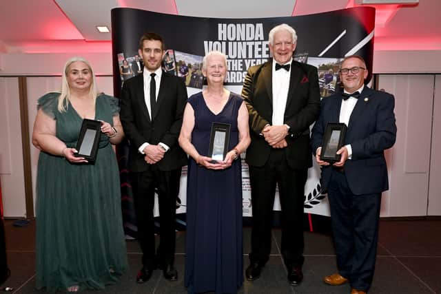 Tireless trio of rugby volunteers honoured at national awards
