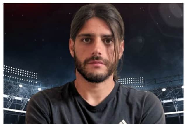Footballer Luca Aluisi has died after collapsing in front of his mum. (Photo: ASD Castell'Azzara/Facebook)