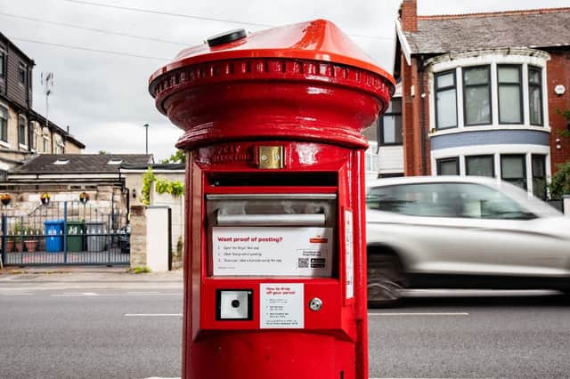 One of the new design of postboxes that will be introduced across the country